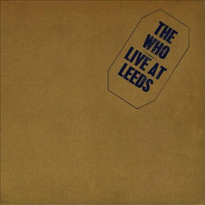 Who — Live At Leeds 앨범 커버