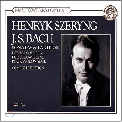 Henryk Szeryng 바흐: 무반주 바이올린을 위한 소나타와 파르티타 (Bach: Sonatas and Partitas for Solo Violin) 헨릭 쉐링