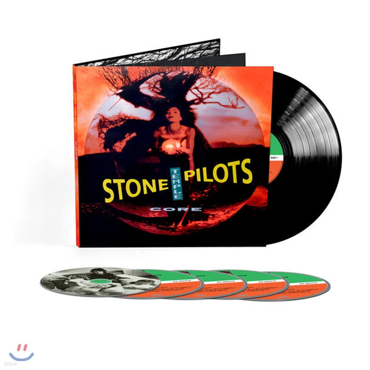 Stone Temple Pilots (스톤 템플 파일럿츠) - Core [4CD+DVD+LP]