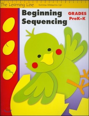 Learning Line: Beginning Sequencing, Prek - Kindergarten Workbook