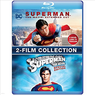 Superman The Movie: Extended Cut & 2-Film Collection (슈퍼맨 익스텐디드 컷 컬렉션)(한글무자막)(Blu-ray)