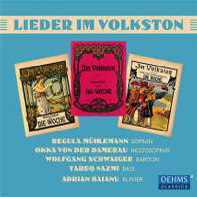  ǰ - ο Ÿ 뷡 (Lieder im Volkston - Songs in the Style of Folk Music)(CD) - Adrian Baianu