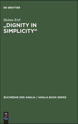 "Dignity in Simplicity"