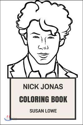 Nick Jonas Coloring Book