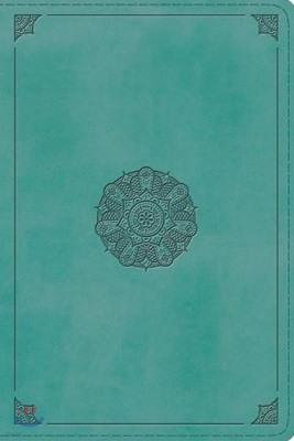 ESV Study Bible, Personal Size (Trutone, Turquoise, Emblem Design)
