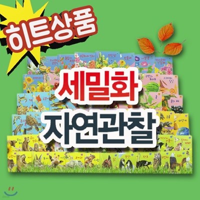 세밀화 자연관찰/전60권/유아자연관찰/자연그림책/세밀화자연책/자연동화/첫자연관찰/2017년 히트상품