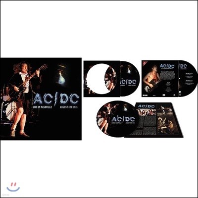 AC/DC — Live In Nashville August 8th 1978 앨범 커버