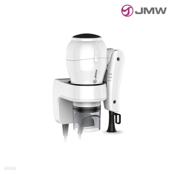 JMW 벽걸이형 미니 드라이기 DS2021B 화이트