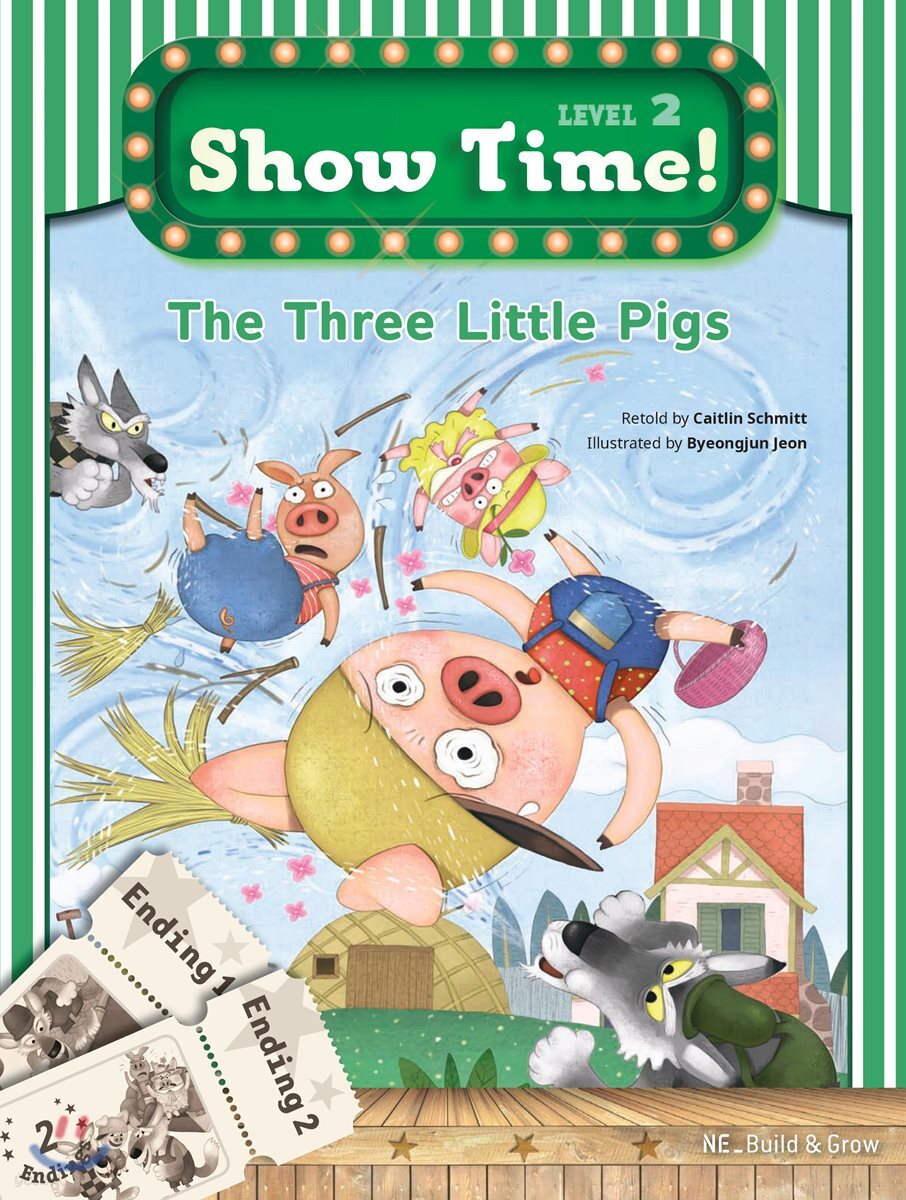 Show Time Level 2-6 : The Three Little Pigs (SET)
