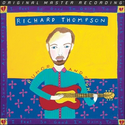 Richard Thompson — Rumor And Sigh 앨범 커버