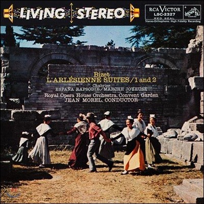Royal Opera House Orchestra, Covent Garden — Jean Morel 비제: 아를르의 여인 모음곡 (Bizet: L'Arlesienne Suites) 앨범 커버