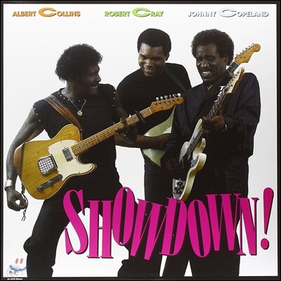 Albert Collins,Robert Cray,Johnny Copeland — Showdown! 알버트 콜린스, 로버트 크레이 & 조니 코플랜드 앨범 커버