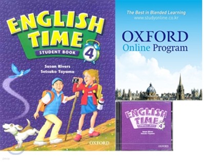 English Time 4 Set : Student Book + Oxford English Online + Audio CD