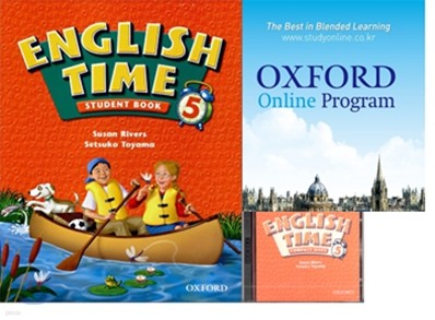 English Time 5 Set : Student Book + Oxford English Online + Audio CD