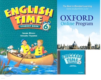 English Time 6 Set : Student Book + Oxford English Online + Audio CD