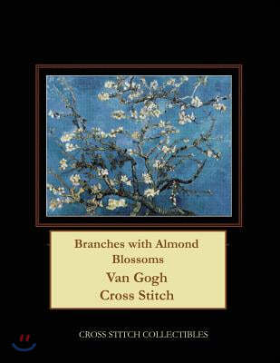 Branches with Almond Blossoms: Van Gogh Cross Stitch Pattern
