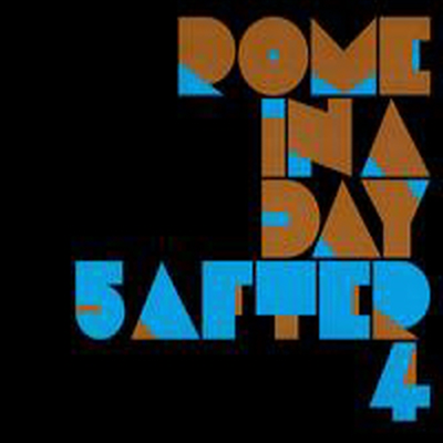 5after4 - Rome In A Day (CD)