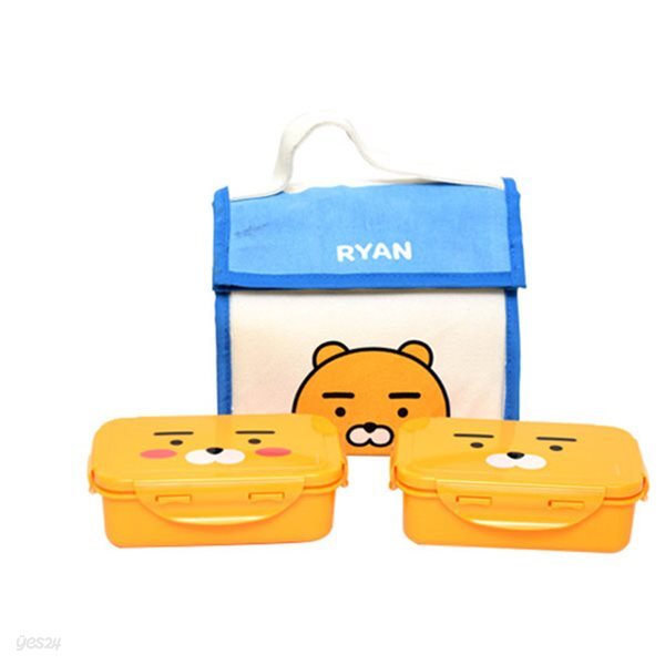 라이언 내추럴 가방도시락세트