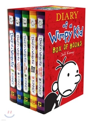 Diary of a Wimpy Kid #1-5 Box Set