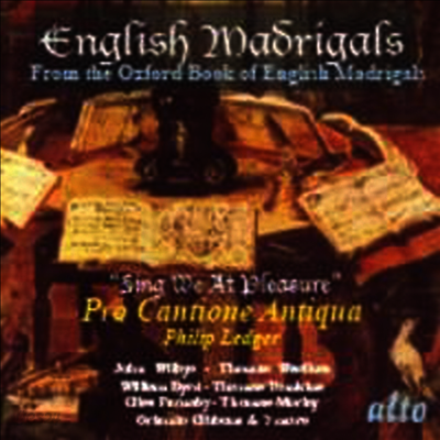 잉글리시 마드리갈 (English Madrigals)(CD) - Pro Cantione Antiqua