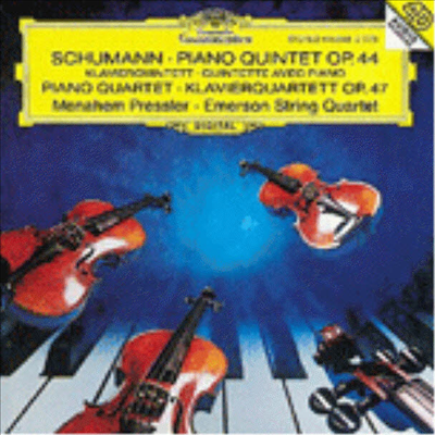  : ǾƳ , ǾƳ  (Schumann : Piano Quintet Op.44, Piano Quartet Op.47)(CD) - Menahem Pressler