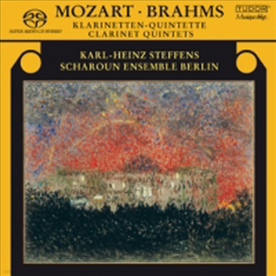 , Ʈ : Ŭ󸮳  (Mozart : Clarinet Quintet K.481, Brahms : Clarinet Quintet Op.115) (SACD Hybrid) - Karl-Heinz Steffens