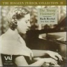 Rosalyn Tureck - Bach  : The Young Visionary - Bach Recital, New York, 1948 (수입/vaia1085)