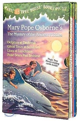 Magic Tree House Volumes 9-12 Boxed Set: Dolphins at Daybreak; Ghost Town at Sundown; Lions at Lunchtime; Polar Bears Past Bedtime