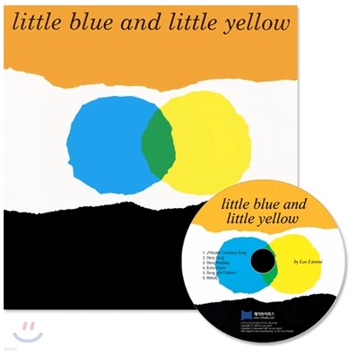 [ο] Little Blue and Little Yellow (Paperback & CD Set)
