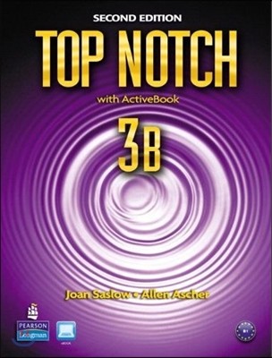 Top Notch 3B : Student Book/Workbook with Active Book & CD-Rom