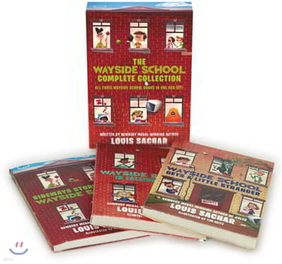 The Wayside School 3-Book Box Set: Sideways Stories from Wayside School, Wayside School Is Falling Down, Wayside School Gets a Little Stranger