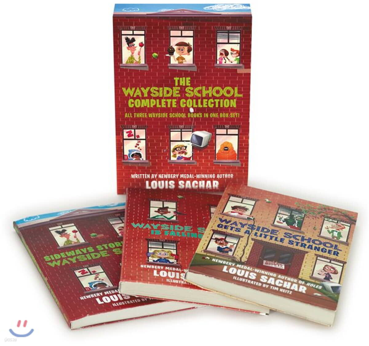 The Wayside School 3-Book Box Set: Sideways Stories from Wayside School, Wayside School Is Falling Down, Wayside School Gets a Little Stranger