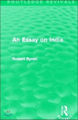 Essay on India (Routledge Revivals)