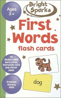 Bright Sparks : First Words Flash Cards