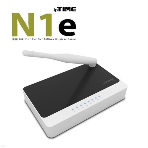 ipTIME 11N  N1e (4Ʈ / 150Mbps / 5dBi ׳ / WPS / LED /  & ߿)