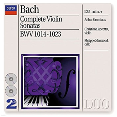  : ̿ø ҳŸ  (Bach : Complete Violin Sonatas BWV1014 - 1023) (2CD) - Arthur Grumiaux