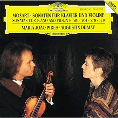 Ʈ : ̿ø ҳŸ 18 ǰ301, 21 ǰ304, 26 ǰ378, 27 ǰ379 (Mozart : Violin Sonatas Nos.18, 21, 26-27)(CD) - Augustin Dumay