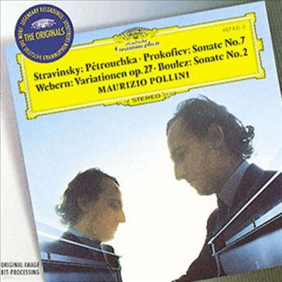 ƮŰ, ǿ, , ҷ : ǾƳ ǰ (Stravinsky : Petrouchka, Prokofieff :Piano Sonata No 7Op. 83, Webern : Variations For Piano, Op. 27, Boulez : Piano Sonata No 2)(CD) - Mauri