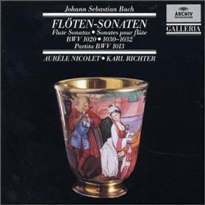  : ÷Ʈ ҳŸ (Bach : Flute Sonatas)(CD) - Aurele Nicolet