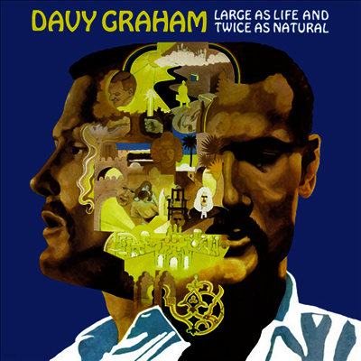 Davy Graham — Large As Life & Twice As Natural 앨범 커버