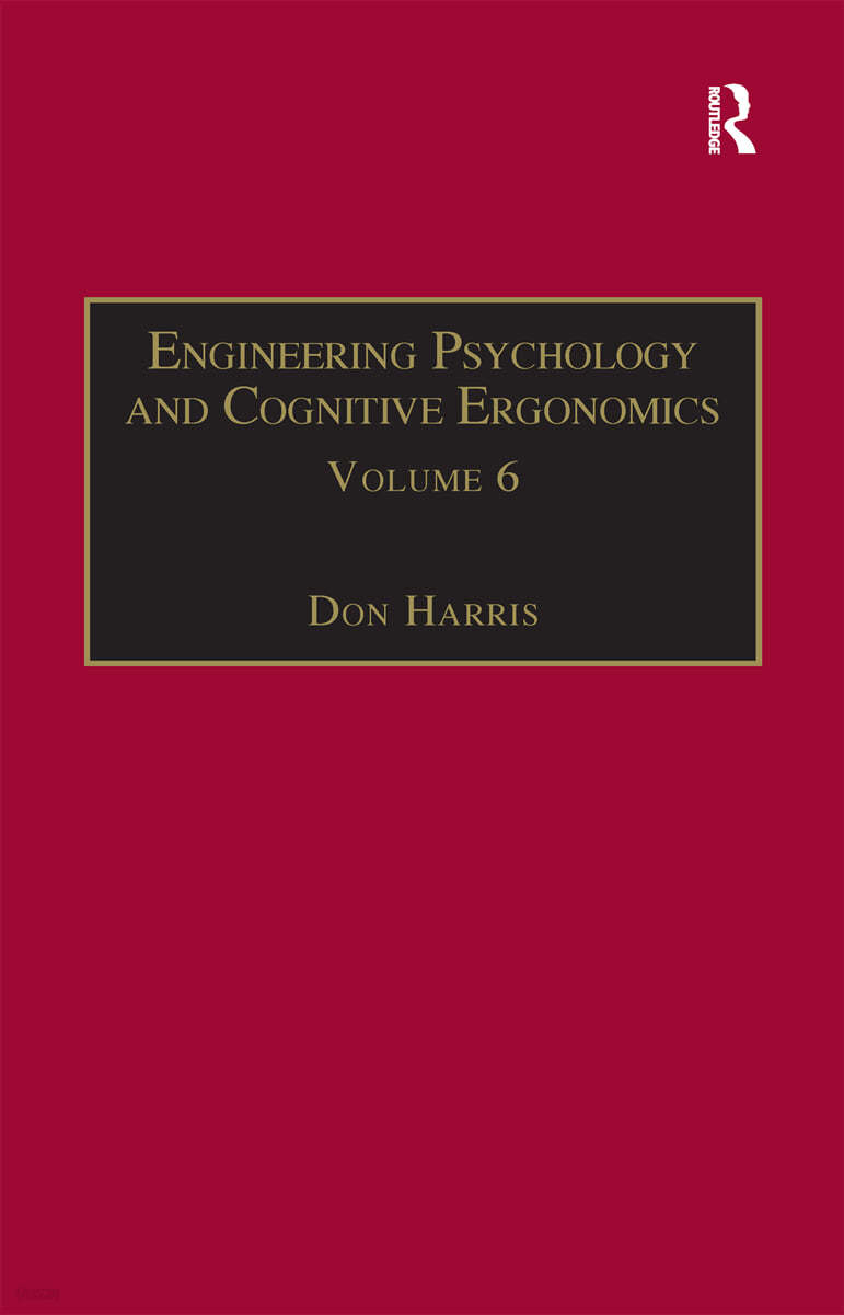 Engineering Psychology and Cognitive Ergonomics