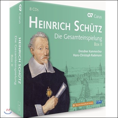 Hans-Christoph Rademann θ   2 - ¼, Ѽ, ź 丮, õ 丮, ż 1 & 3 (Schutz: Complete Recording Box II)