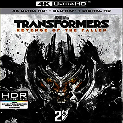 Transformers: Revenge Of The Fallen (트랜스포머: 패자의 역습) (2009) (한글무자막)(4K Ultra HD + Blu-ray + Digital HD)