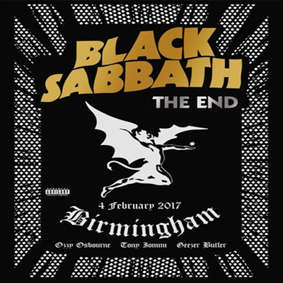 Black Sabbath - The End: Live In Birmingham (3CD+DVD+Blu-ray Box Set)