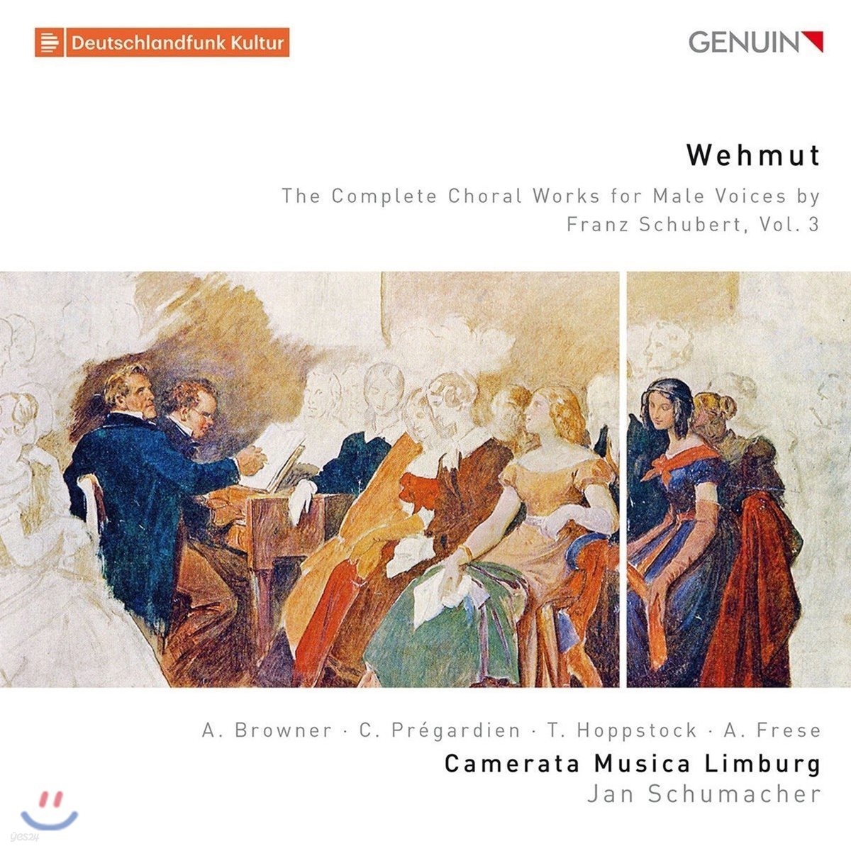 Camerata Musica Limburg 슈베르트: 남성 합창곡 전집 Vol.3 (Schubert: The Complete Choral Works for Male Voices)