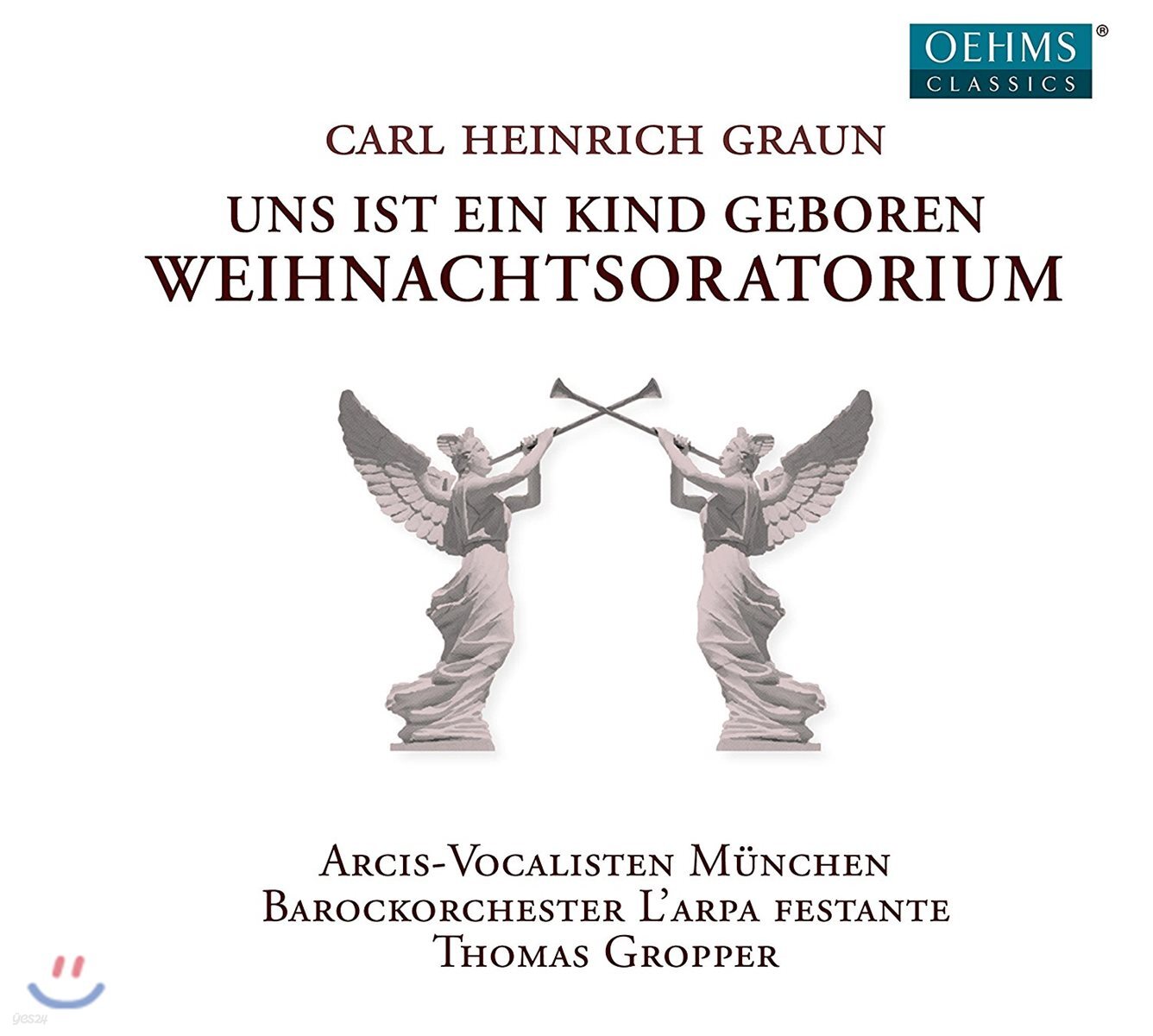 Thomas Gropper 그라운: 크리스마스 오라토리오 (Carl Heinrich Graun: Christmas Oratorio 'Uns ist ein Kind Geboren')