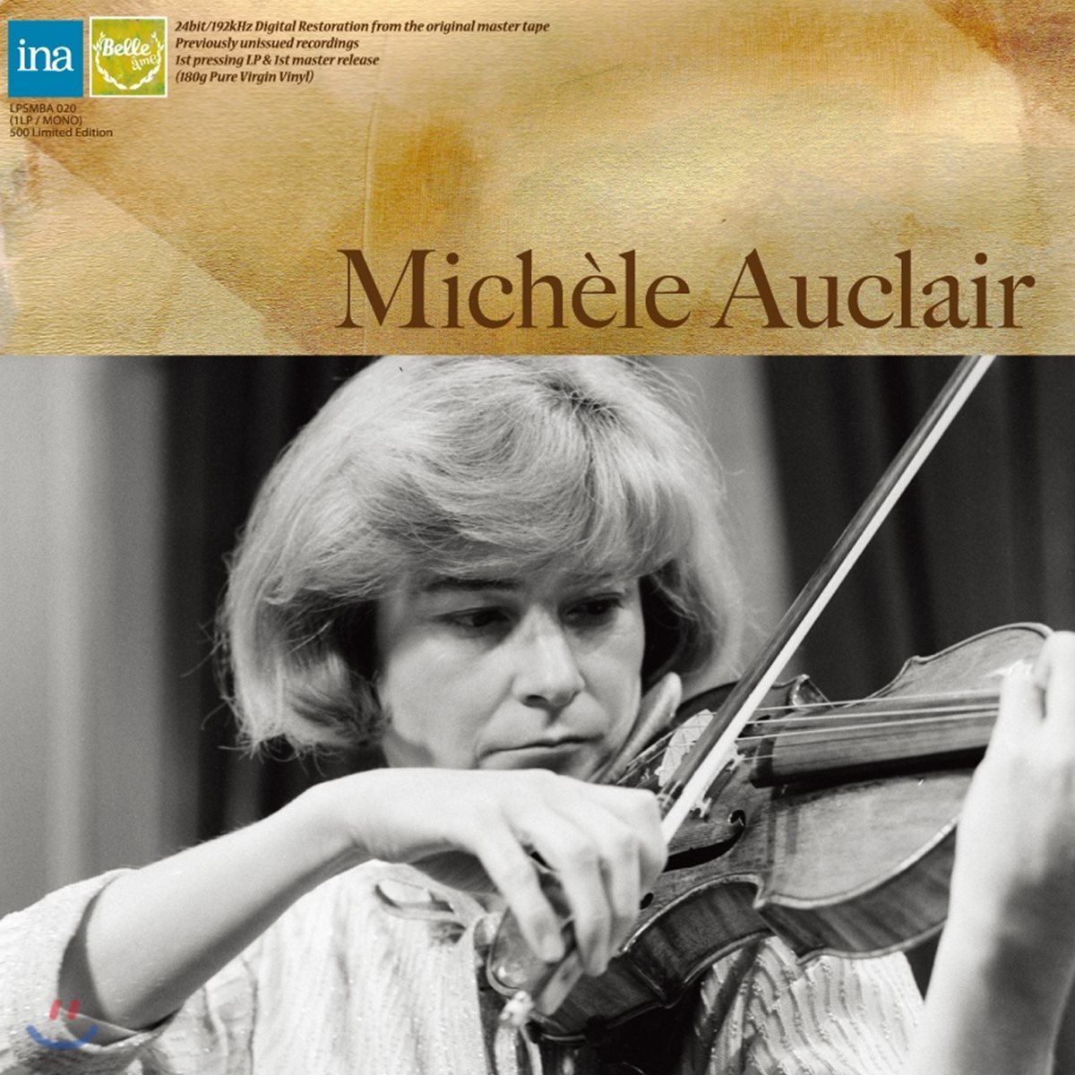Michele Auclair 미셸 오클레르 보르도 페스티벌 실황 - 텔레만, 스트라빈스키, 슈베르트 (Live in Bordeaux Festival 1967) [LP]