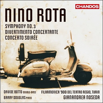 Davide Botto 니노 로타: 교향곡 3번, 저녁 협주곡, 디베르티멘토 콘체르탄테 (Nino Rota: Symphony, Concerto Soiree, Divertimento Concertante) 