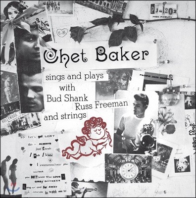 Bob Neal,Corky Hale,Ray Kramer,Ed Lustgarten,Kurt Reher,Eleanor Slatkin — Chet Baker (쳇 베이커) - Sings And Plays 앨범 커버