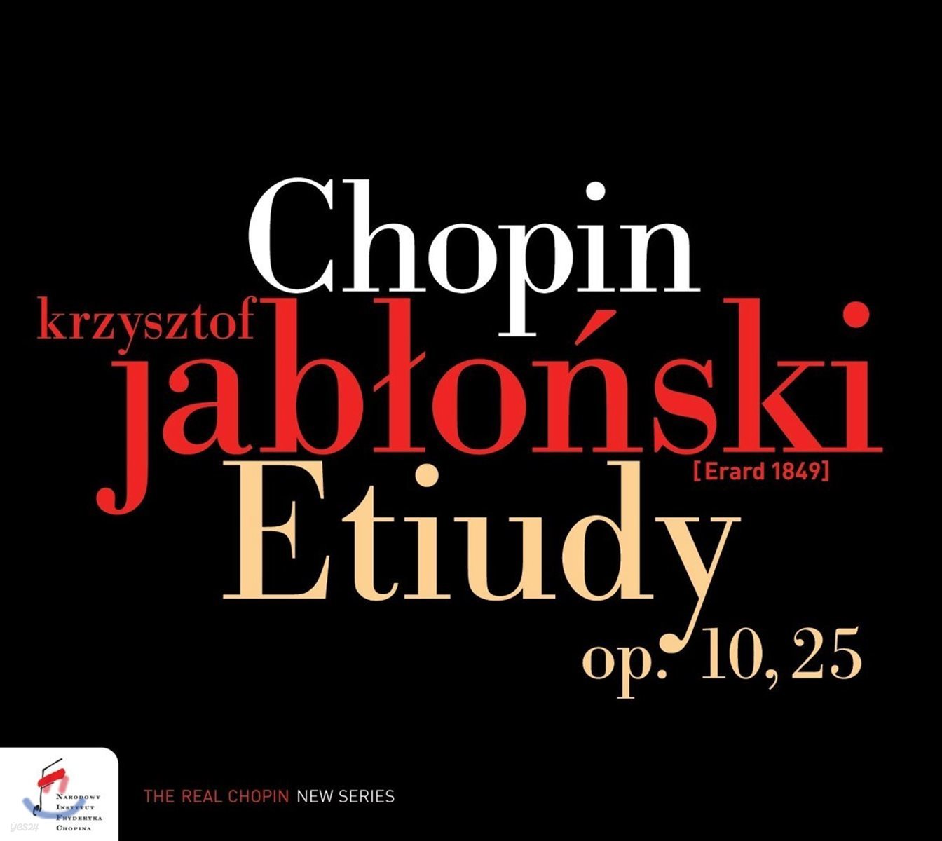 Krzysztof Jablonski 쇼팽: 연습곡 [에튀드] Op.10 &amp; 25 (Chopin: Etudes op.10 &amp; 25)